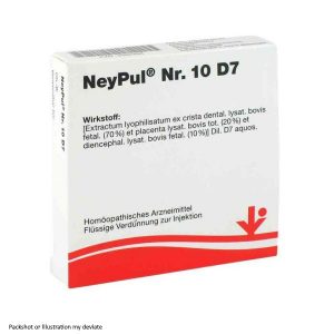 Neypul Nr.10 D7 hospital pack ampoules 10x5x2ml Product Lion Pharmacy