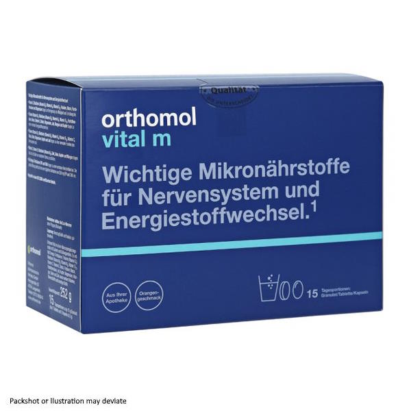 Orthomol Vital M gránulos/cápsula 30 pc producto packshot