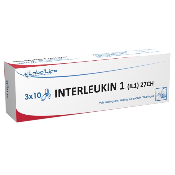 Labo Life Interleukine IL-1 27CH 30pc-package Lion Pharmacy