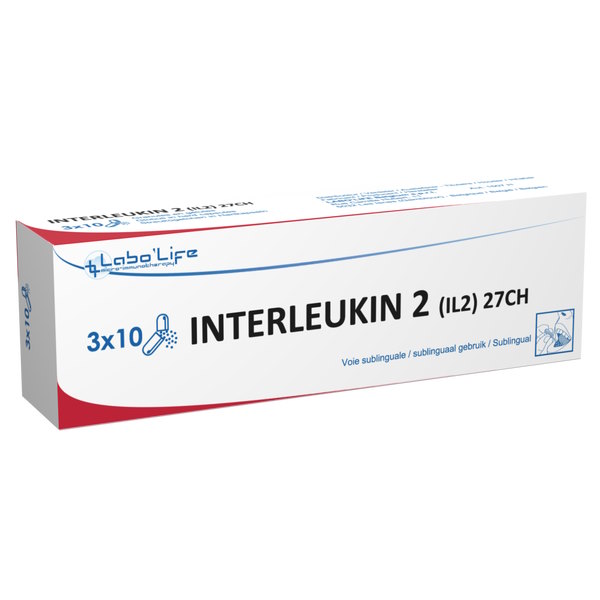 Labo Life Interleukin IL-2 27 CH 30pc-paquet Lion Pharmacie