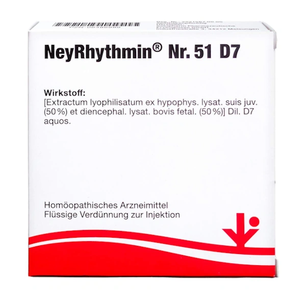Neyrhythmin No.51 D7 Ampollas 5x2ml, Löwen Apotheke, Lions Pharmacy