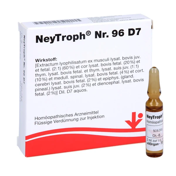 Neytroph Nr.96 D7 Ampoules 5x2ml, Neytroph n° 96, vitorgan-loewen-apotheke24 lions pharmacie