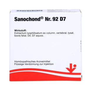 Sanochond n° 92 D7 vitOrgan Arzneimittel Lions Pharmacie PZN : 06487546