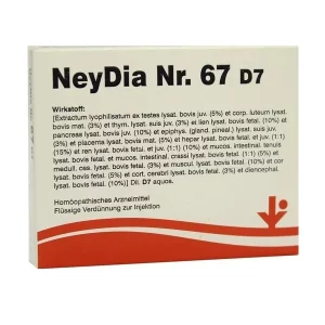 Neydia N° 67 D7 ampoules 5x2ml. pzn 06487256. Pharmacie Lions