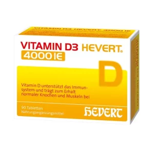 VITAMINE-D3-HEVERT-4000-UI-comprimés-90-St-Lions Pharmacie-PZN 11295470
