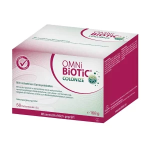 Omni-biotic COLONIZE 56 3g di Allergosan presentato da Lions-Pharmacy