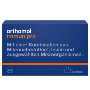 Un Box Orthomol immun pro di Orthomol, PZN 13886293, presentato da Lions Pharmacy