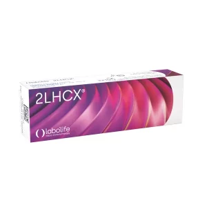 L'image montre un emballage Labo Life 2L HCX, 2LCHCX, Labo-Life, Lions-Pharmacy