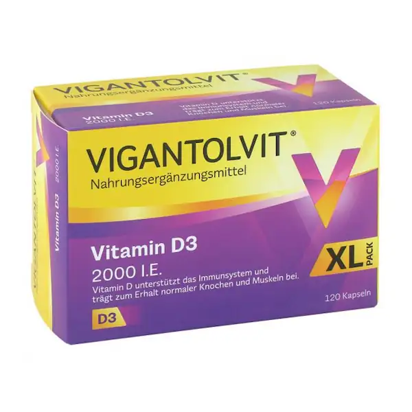 VIGANTOLVIT 2000 I.E. Vitamin D3, Löwen Apotheke Lions Pharmacy VIGANTOLVIT 2000 I.E. Vitamin D3, Löwen Apotheke Lions Pharmacy