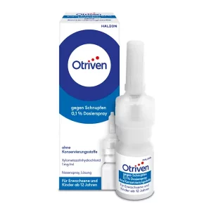 Otriven 0,1% Nasenspray (Dosierspray) bei Erkältungen, konservierungsmittelfrei