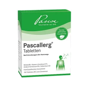 Image shows PASCALLERG packshot from Pascoe, PZN-07703644, Lions-pharmacy
